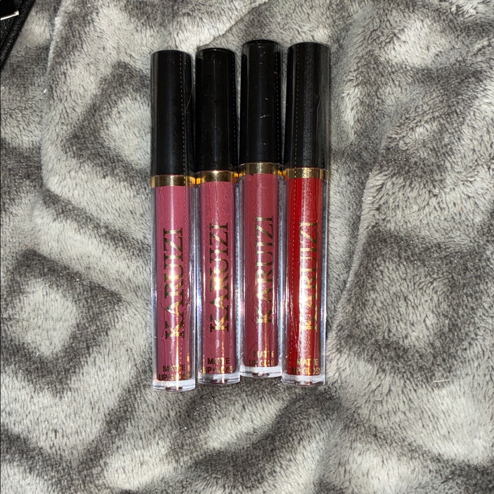 Matte Lipstick Set - Red and Pink Shades. You get all 4!